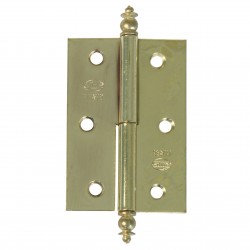 Bútorpánt díszes rezezett 50 mm bal