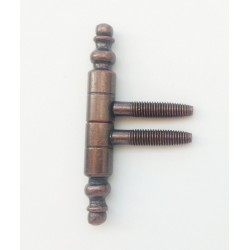 Becsavarós ablakpánt díszes bronz