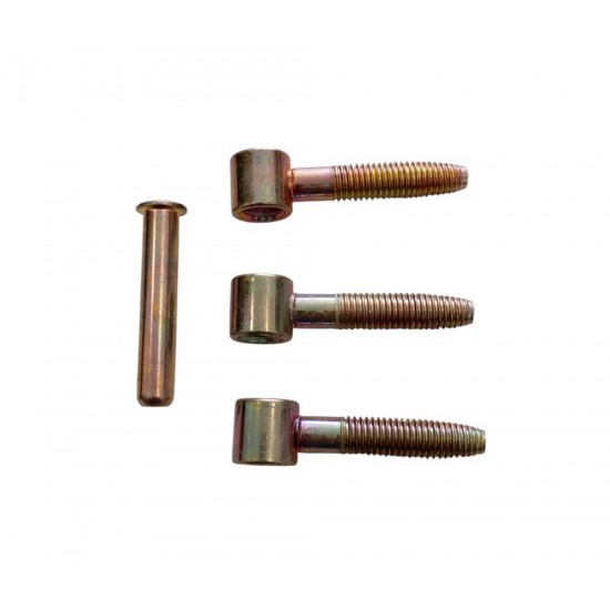 Becsavarós ajtópánt 16 mm 3 csapos Becsavarós ajtópánt 16 mm 3 csapos