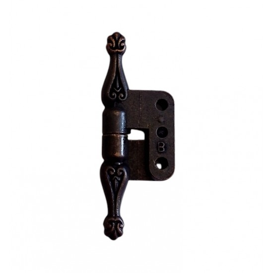 Bútorpánt díszes barna bal