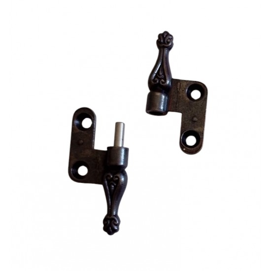 Bútorpánt díszes barna jobb