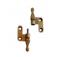 Bútorpánt díszes sárga jobb