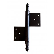 Ajtópánt díszes 150 mm festett bal