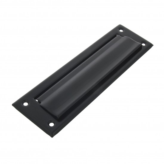 Levélbedobó 254 x 78 mm fekete
