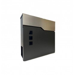 Postaláda króm/antracit