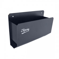 Újságtartó antik szürke