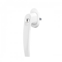 Victory ablakkilincs kulcsos fehér 35 mm 