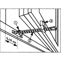Ablak kitámasztó műanyag