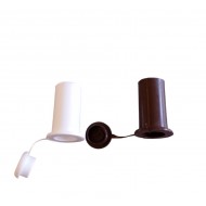 Redőnyütköző barna, fehér