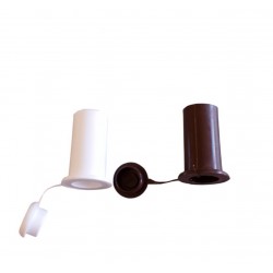 Redőnyütköző barna, fehér