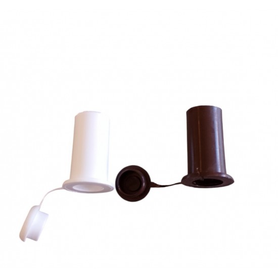 Redőnyütköző barna, fehér