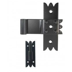 Kivetőpánt díszített + csap középre