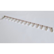 Zsalugáter mozgató vasalat  8 leveles  