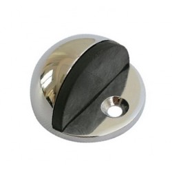 Ajtóütköző félgömb króm