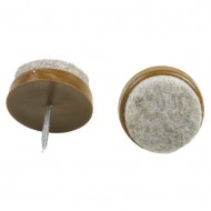 Bútorcsúszó barna 22 mm szeges