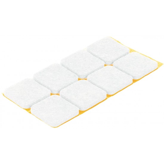 Bútorcsúszó fehér 25 mm öntapadós