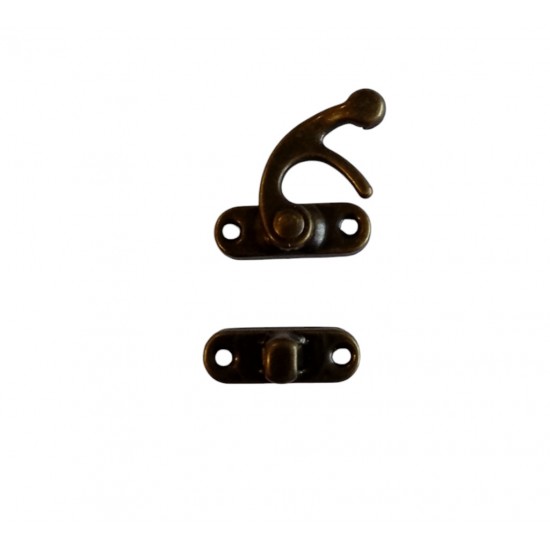 Dobozhorog antik réz 30 mm