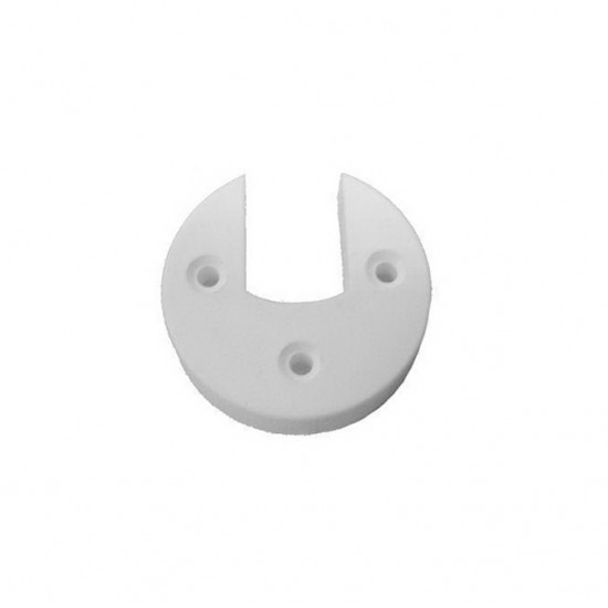 Vállfarúd tartó műanyag fehér