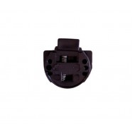 Tolóajtó felső vezető fekete