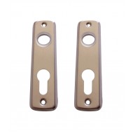 Alu ajtócím 55 mm cilinderes