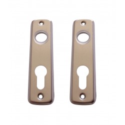 Alu ajtócím 55 mm cilinderes