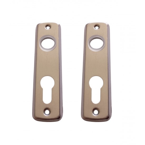 Alu ajtócím 55 mm cilinderes