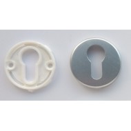 Alu rozetta cilinder lyukas