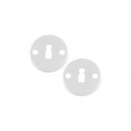 Fehér rozetta kulcslyukas párban