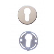 Alu rozetta cilinder lyukas