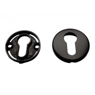 Fekete rozetta cilinderes  