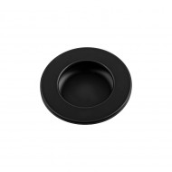 Tolóajtó fogantyú kerek fekete