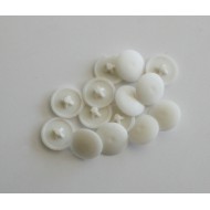 Csavarfejtakaró fehér