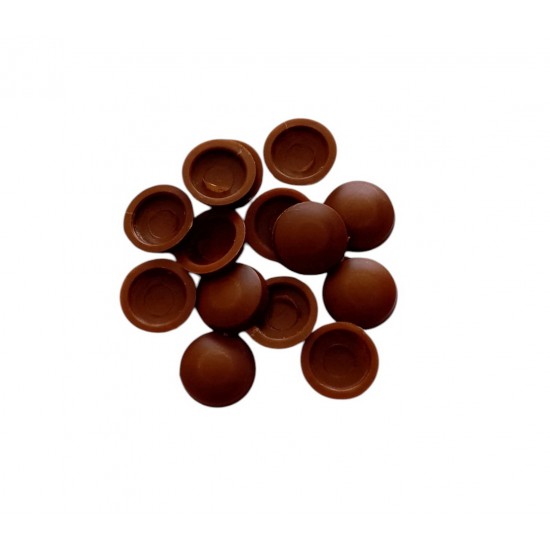 Csavarfejtakaró tokrögzítő barna