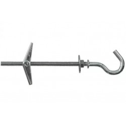 Rugós billenőhorog M4 x 75 mm