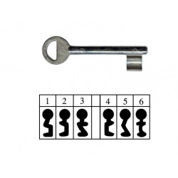 Számozott Dose kulcs 1 - 6