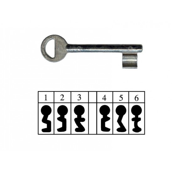 Számozott Dose kulcs 1 - 6