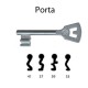Számozott Porta 59-es