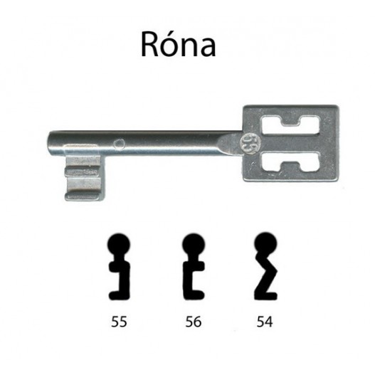 Számozott Róna kulcs
