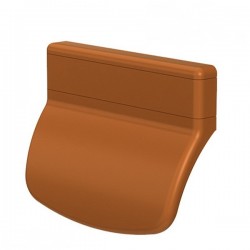 Erkélyajtó behúzó műanyag bronz