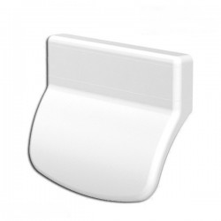 Erkélyajtó behúzó műanyag fehér