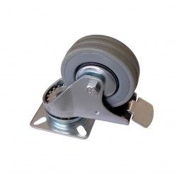 Kerék  65 mm forgó fékes