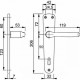 Hoppe Milano F1 cilinderes 90 mm Hoppe Milano F1 cilinderes 90 mm