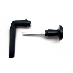 Ajtógomb-kilincs fekete