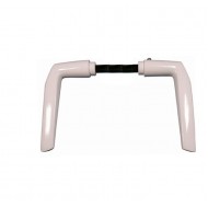 Fehér kilincs 410-es hosszútengelyes 110 mm