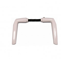 Fehér kilincs 410-es hosszútengelyes 110 mm