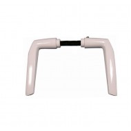 Fehér kilincs 410-es hosszútengelyes 90 mm