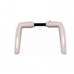 Fehér kilincs 410-es hosszútengelyes 90 mm