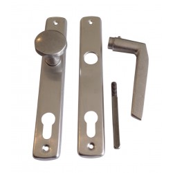 Alu gombos kilincs 85 mm cilinderes