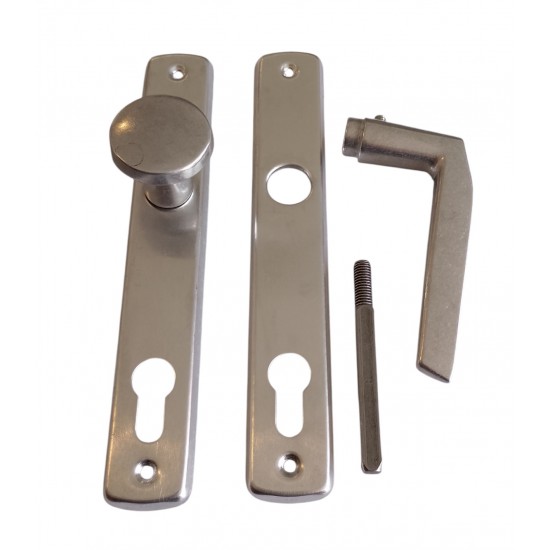 Alu gombos kilincs 85 mm cilinderes