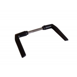 Fekete kilincs 410-es hosszított 110 mm